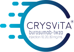 CRYSVITA logo