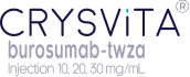 CRYSVITA logo